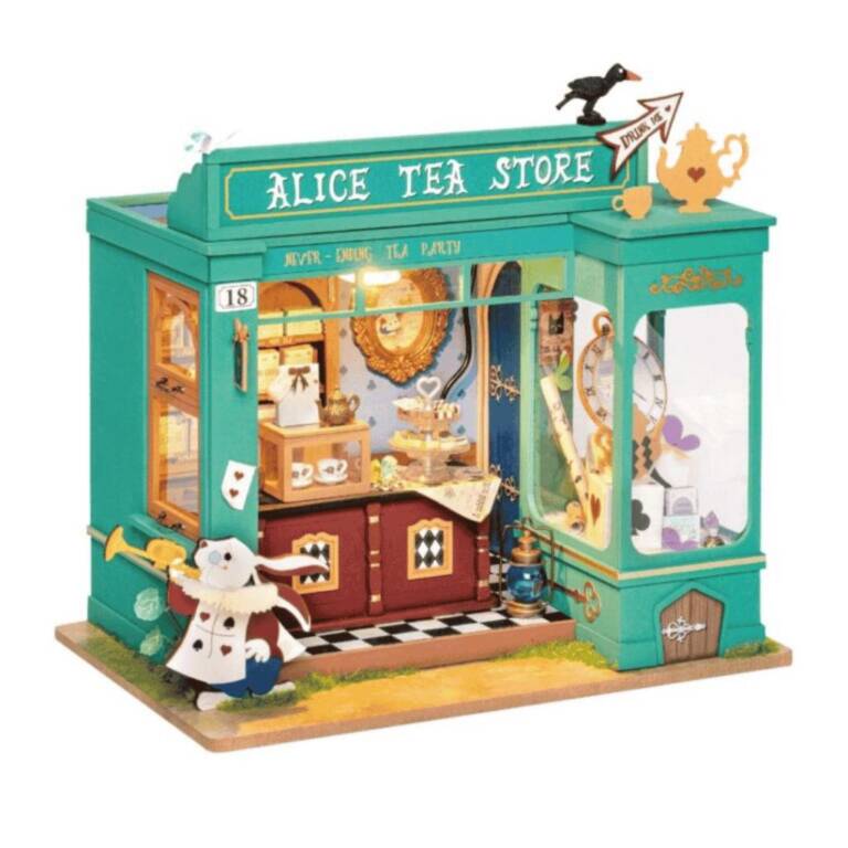 Rolife Book Nook Kits voor Volwassenen Shakespeare's Boekwinkel 3D-puzzels Miniatuur Poppenhuis Modellen Kit voor Volwassenen om Boekenplank Decoratie Halloween Kerstmis Verjaardagscadeaus voor Rolife Book Nook Kits voor Volwassenen Shakespeare's Boekwinkel 3D-puzzels Miniatuur Poppenhuis Modellen Kit voor Volwassenen om Boekenplank Decoratie Halloween Kerstmis Verjaardagscadeaus voor